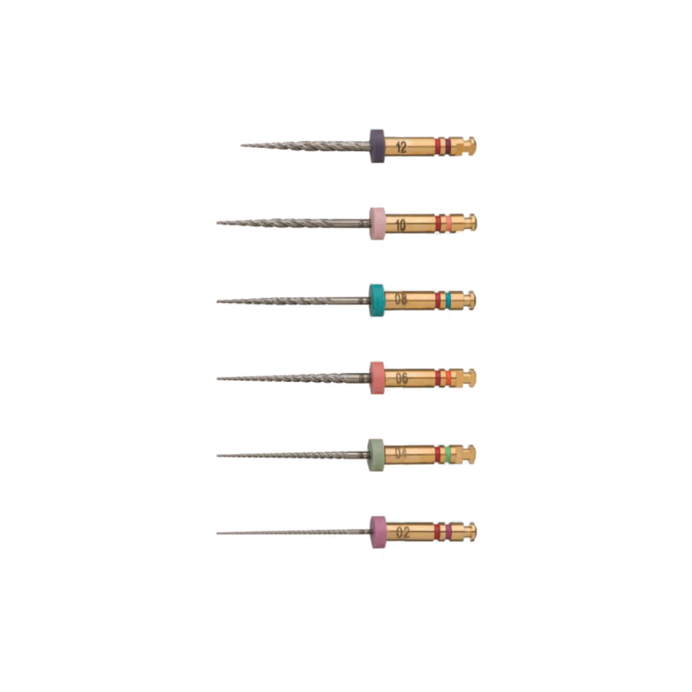 K3 NiTi Files .06 25mm Size 55 Red x 6